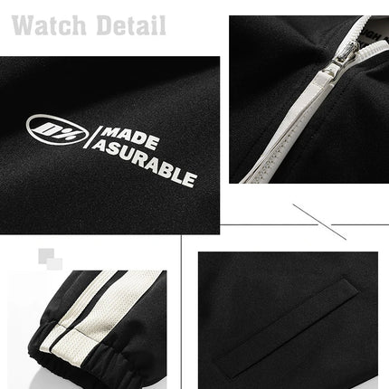New Jacket Two-sided Long Sleeve Outdoor Men Coats Women Reversible Windproof Coats Splashproof Double-Sided Jackets Couple Top