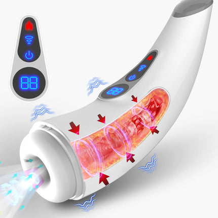 Automatic Sucking Heating Vibrating Male Masturbator Cup Sex Toy for Men Penis Pump Male Masturbators Masturbation Tools 18+