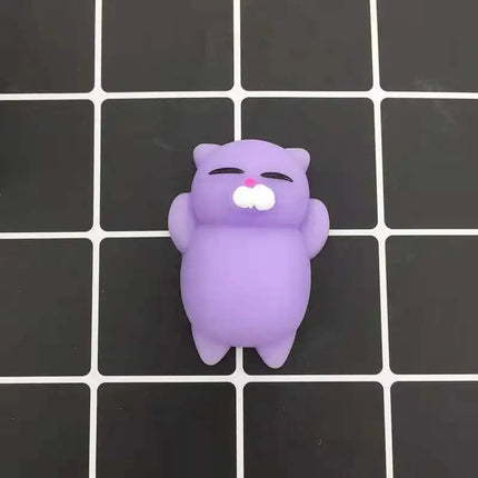 Stress Relief Toy Squeeze Toys Soft Mochi Cat Toy Mini Cute Animal Toy Birthday Party Gift Easter Egg Filler Classroom Reward