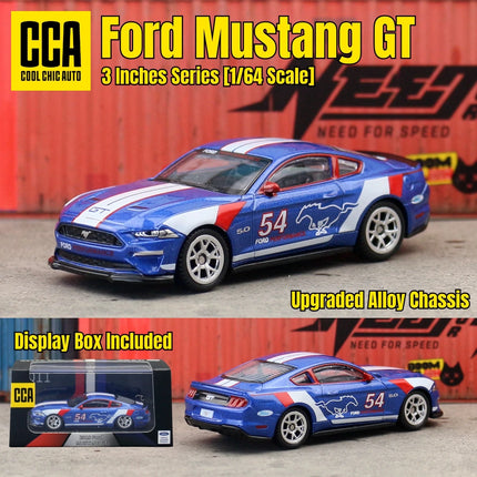 CCA 1/64 Diecast Toy Car Model Display Box Porsche BMW Volkswagen Lamborghini Chevrolet Ford Free Wheels Collection Miniature