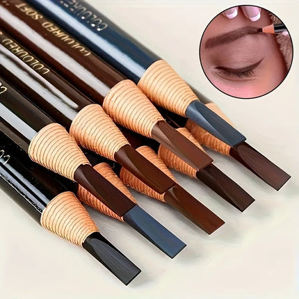 10pcs Hengsi Waterproof and Long-lasting Tear Off Eyebrow Pencil - No Need to Sharpen, Anti Smudging Suitable for All Skin Types