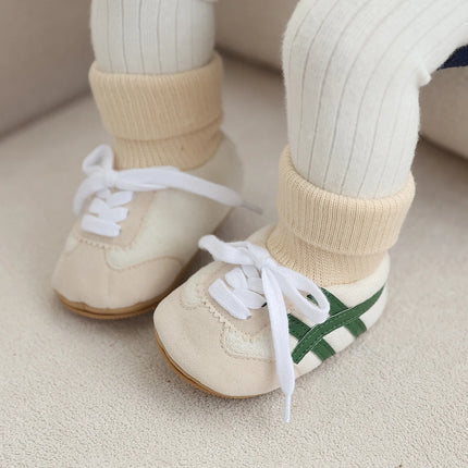 Spring and Autumn New Baby Shoes for Boys and Girls 0-1 Year Old Baby Shoes Socks Integrated Warm Sports Walking Shoes