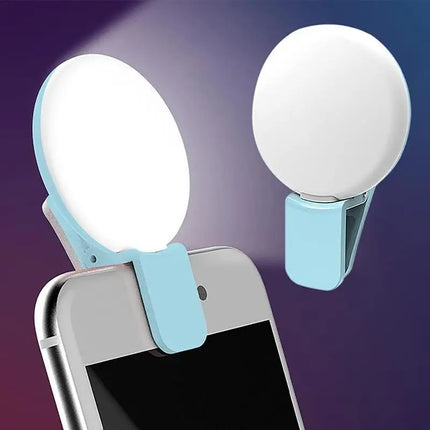 Portable LED Lamp Phone Live Video Beauty Light Universal Mobile Phone Selfie Fill Light USB Charge Photography Clip Fill Light