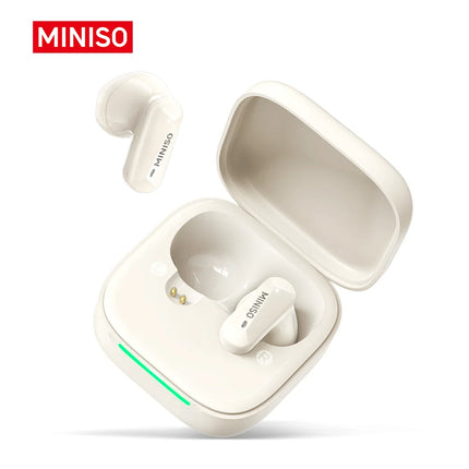 MINISO MS119 Wireless Bluetooth Earphones Ai Translator Headphones Low latency Earbuds 50Hrs Playback More Comfortable to wear