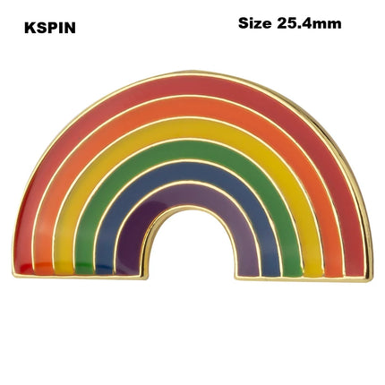 Aromantic Pride Flag Lapel pin badges for clothes Pin badges safety pin brooch XY0463-1