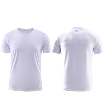 High-Quality Sport Quick-Drying T Shirt Custom Logo Round Neck Embroidery Polyester Print Personal Design Tops 2023