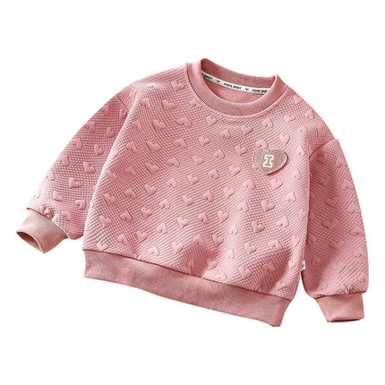 Boys Girls Casual Sweatshirt Autumn Spring Kids Long Sleeve Warm Pullover Children Clothing Teen Sportswear Coats