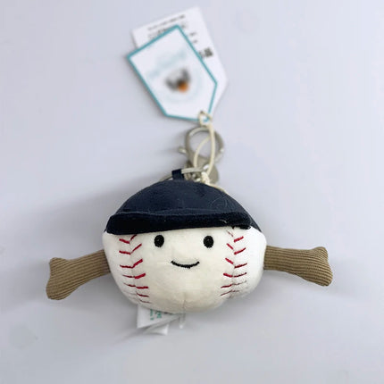 @JC Golf Ball Plush Keychain, Grape Keychain, Jellyfish Plush toy, Hippopotamus, And Plush Elephant JC Bag Keychain