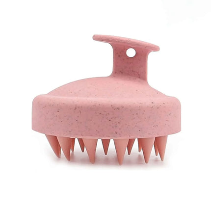 1PC Silicone Shampoo Brush Head for Scalp Massage Hair Washing Comb Bath Shower Body Massage Tool Hairdressing Salon Accessory