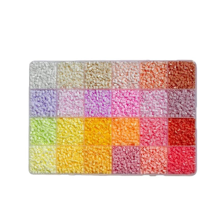 2.6mm 8400pcs Perler Beads Fuse Hama Beads for Diy Handmade Gift Home Decoration Jigsaw Puzzle