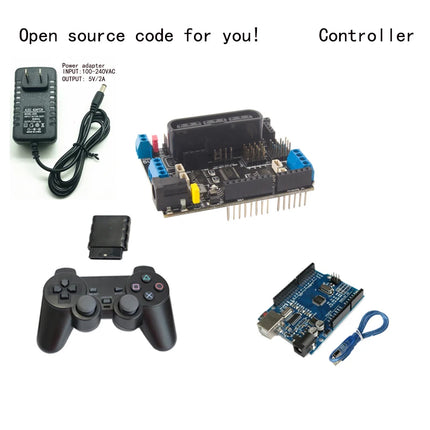 6 Dof Robotic Arm with 5 Dof Bionic Robot Hand Finger Claw for Arduino For Raspberry Pi 5 Kit Programmable Manipulator Project