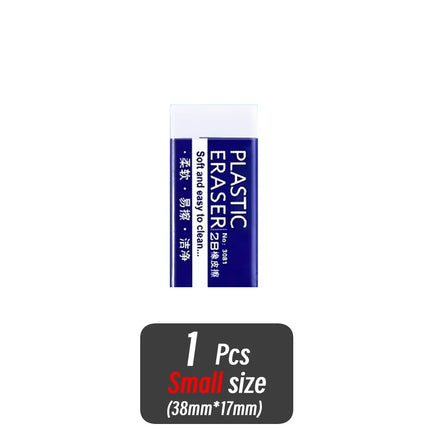 1/10/30pcs 2B Eraser Clean and Mess Free Student Exam Office Sketch Soft Eraser for Kids Correction Supplies Pencil Rubber