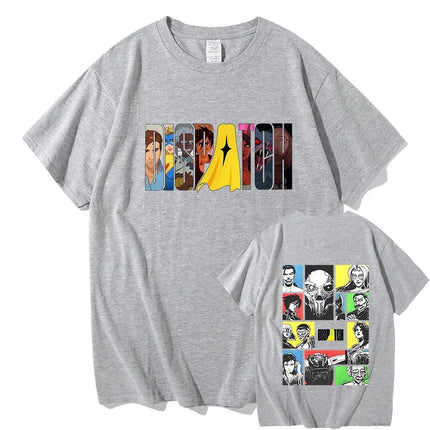 Hot Game Dispatch Peripherals Funny Graphic Print T-shirt Cotton Loose Casual Hip Hop Tees Streetwear Men Women Oversized Tops