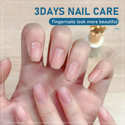 Multi functional nail care solution, gently moisturizes nails, brightens and repairs nails, anti scratch and polishing oil