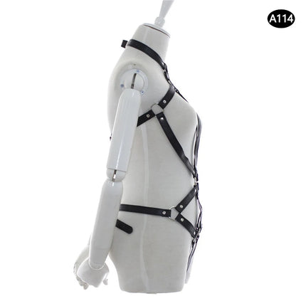 Body bondage harness leather belt erotic clothes sexy lingerie adult games restraints sex toys for couples women bdsm tools