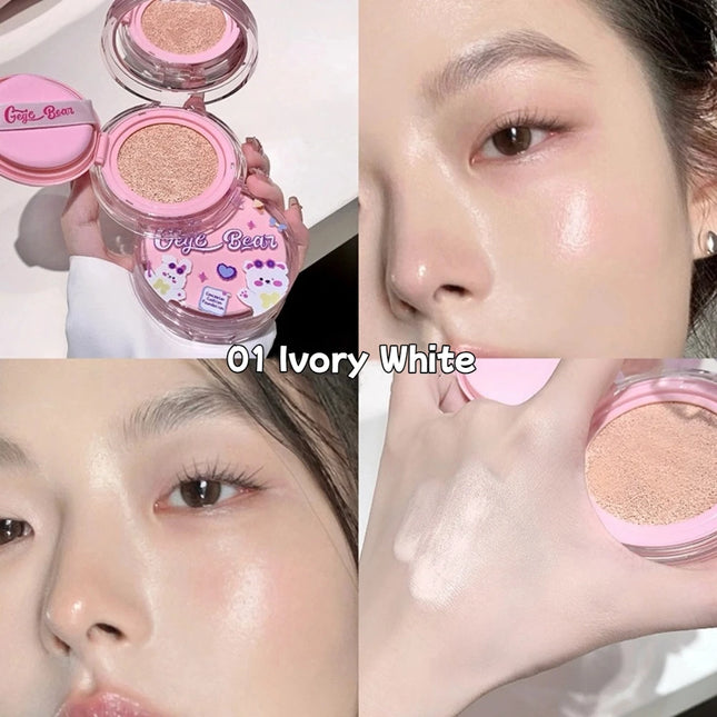 Concealer Air Cushion CC Cream Long-lasting Brightening High Coverage Liquid Foundation Moisturizing BB Cream Makeup Cosmetic