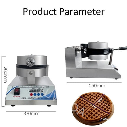 110V 220V Delicious Muffin Maker 1200W Bubble Egg Waffle Making Machine Electric Commercial Grid Cake Maker Round Waffle Machine
