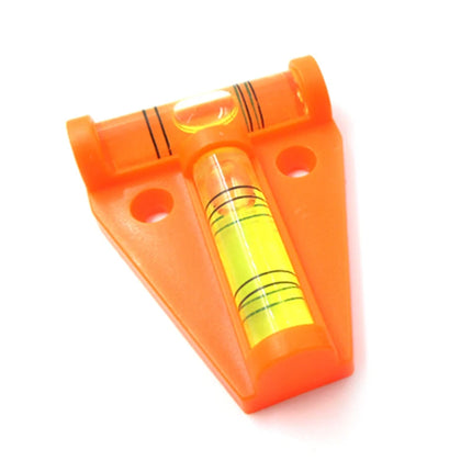 2 Way Mini Spirit Level T-Shaped Horizontal Bubble Horizontal Measurement Tools Mini Spirit Level 44*58*13mm