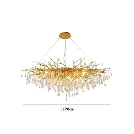 Luxury Crystal led Ceiling Lights Chandeliers Home Hanging Pendant Lamp Living Dining Room Bedroom Lustre Lampara techo