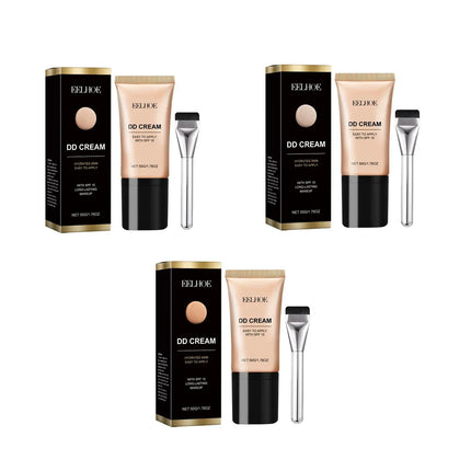 Face Foundation Liquid Waterproof Oil Control Matte Long Lasting Concealer Brightening Full Coverage DD Cream Makeup Cosmetics