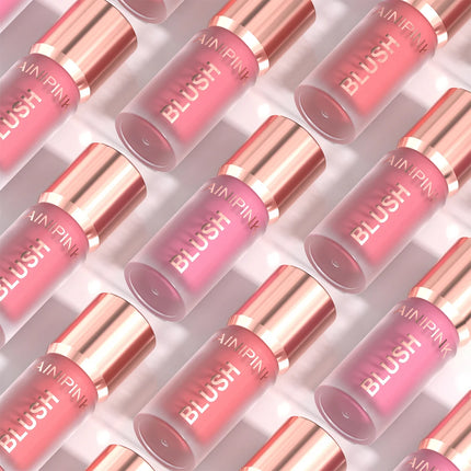Matte Liquid Blush Waterproof High Pigmented Smooth Non-Sticky Peach Pink Coral Daily Makeup Multi-use Blushing Glow Christmas