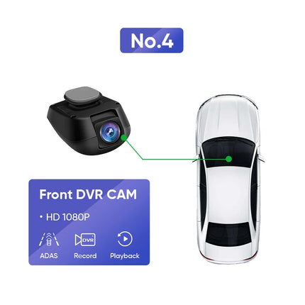 Ainavi Rearview AHD Backup camera 1080P WaterProof 120°Wide-Angle for Ainavi Car Audio System