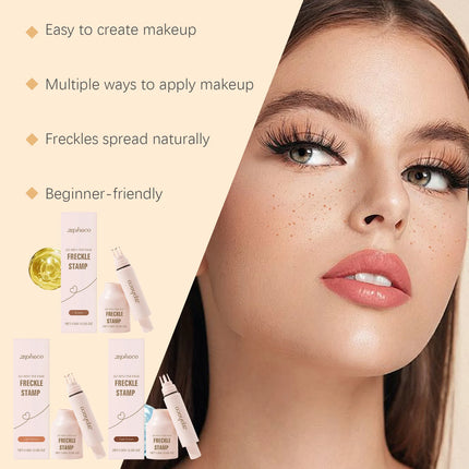 Natural Freckle Pen Makeup Waterproof Quick Dry Easy To Use Faux Freckles Brown Cosmetics Face Freckle Tool Daily Photo Makeup