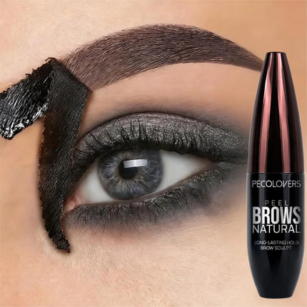 1PC Semi-Permanent Peelable Tear-Off Eyebrow Gel-Waterproof & Long Lasting, Easy to Apply ,Natural Look with Precise Application