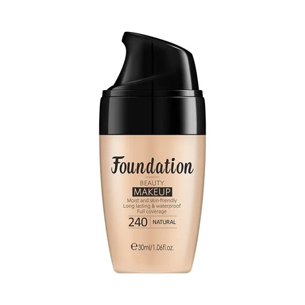 30ml Liquid Foundation Waterproof Makeup High Coverage Concealer Long-lasting Cover Dark Circle Brighten Matte BB Cream Cosmetic