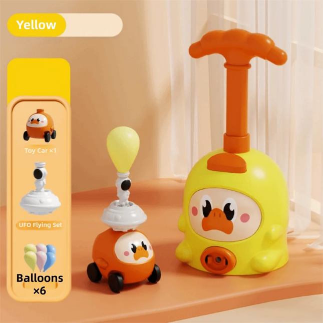 Inertial Air Power Air Power Balloon Car Aerodynamic Flying Children Gits Aerodynamic Flying Toy Rocket Balloon Launcher
