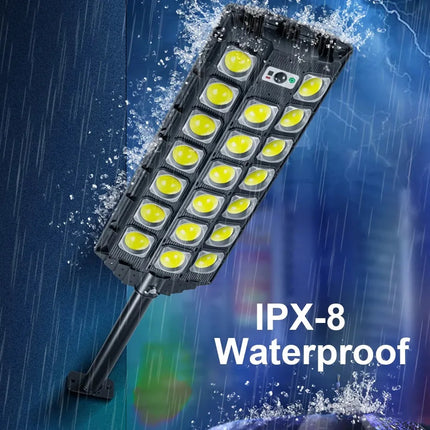 Most Powerful 150000W LED Solar Light Outdoor Motion Sensor Solar Street Lights IPX67 Waterproof Street Lamp Garden Yard Lantern