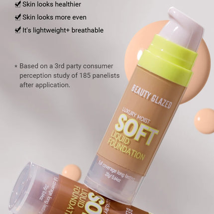 Flawless All Day: 8 Color Waterproof Concealer Foundation For Women Makeup Full Coverage Long Lasting Moisturizing