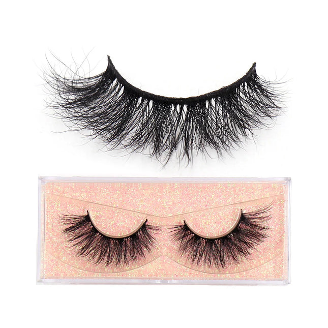 LEHUAMAO 3D Mink Lashes Makeup Eyelashes Fluffy Natural long fake lashes Full stripe reusable False Eyelash Extension 1 Pair