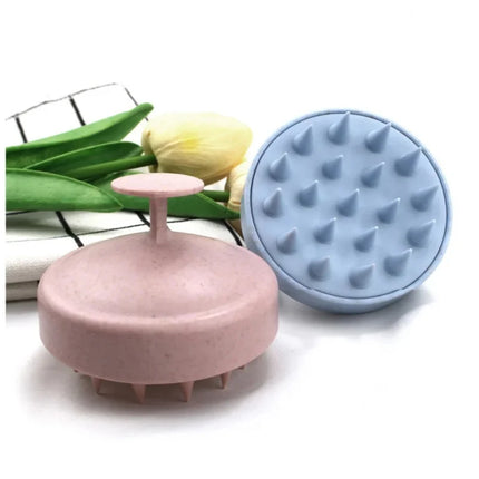 1pc Silicone Shampoo Brush Head Scalp Massage Comb Hair Washing Combs Bath Shower Body Massage Brushes Salon Hairdressing Tools