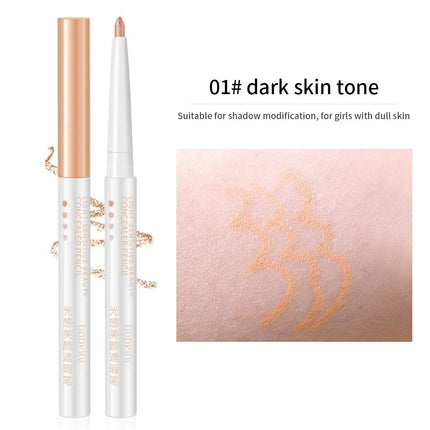 Waterproof Dark Circles Concealer Pen Silkworm Lying Pen Pockmark Eyebrows Beauty Light Concealer Pencil Makeup Concealer Stick