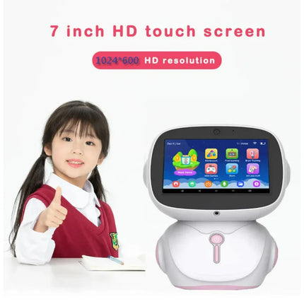 AI Robot Early Education Machine Bilingual Interactive Conversational Toy for Kids Educational Robot English Spanish French...
