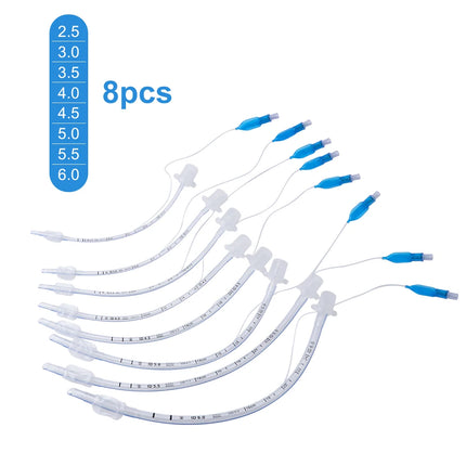 Disposable Sterile PVC Endotracheal Tube 2.5mm-13mm Size With Cuffed High Volume Low Pressure Cuff X-Ray Visible Line