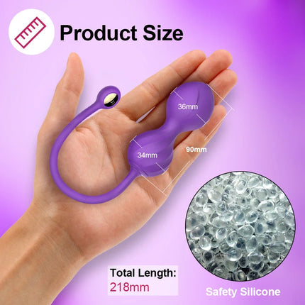 Ke-gel Balls Vibrator Silicone Vaginal Balls Sex Toys For Women Vagina Tighten Exercise Chinese Pelvic Ben Anal balls 18