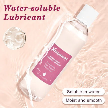Water-Based Lubricant Safe Vaginal Anal, Wash-Free Long-Lasting Lube for Couples, Adult Erotic Tools Compatible Condoms 18+