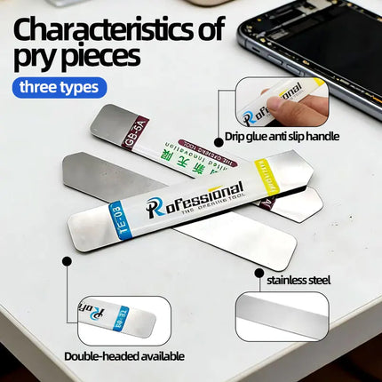 Metal Flat Headed Soft Blade Pry Bar Tablet And Mobile Device Specific Pry Lock Mobile Phone Tool Repair Kit