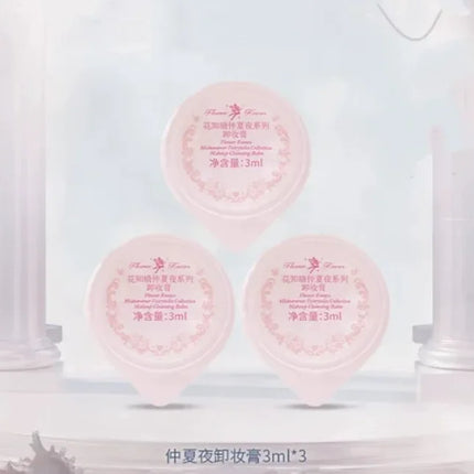 Makeup Remover Cream Flower Know Cleanser Traveling 3ml Easy to Remove Without Irritation Melt Makeup