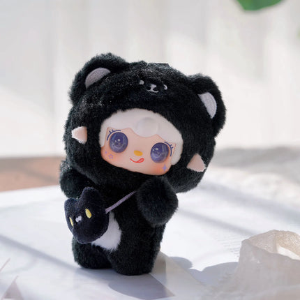 Yooki V4 Take A Bite Of Bear Series Vinyl Doll Plush Blind Box Bag Pendant Decor Keychain Desk Ornament Figure Mystery Box Gift