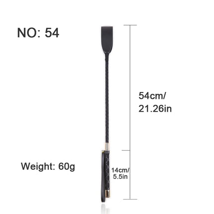 Black Horse Whip Leather Whip Bdsm Spanking Flogger Slave Bondage Restraints Sex Toys For Women Couples Adult Games 4 Sizes