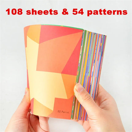 Origami Paper Book Kids Montessori / Livre Origami Enfants Montessori