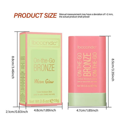 1PC Face Makeup Bronzer Stick Cream Rouge Tint Contouring Makeup Cosmetic Highlighter Bronzer Pen Women Face Illuminator