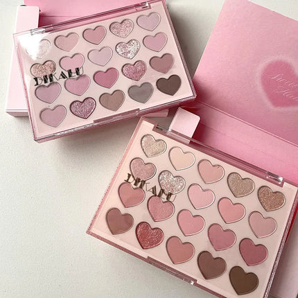 Sweetheart 20-color Eyeshadow palette,Matte Brown,Pearlescent, Shiny,Energetic and Versatile New Style,Creating a Stylish Makeup