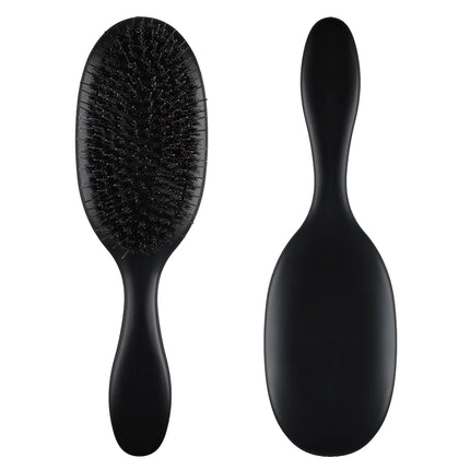 Boar Bristle Hair Brush Nylon Teeth Hair Extension Brush for Women Girl Matte Cushion Brush Hair Styling Smoothing Detangling