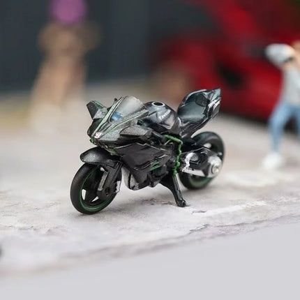 1:64 H2R Motorcycle Limited Edition Simulation Mini Model Collection Ornament Motorcycle Handmade Children's Toy Gift