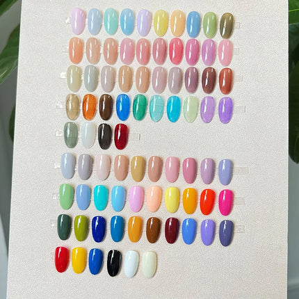 2023 New 80-Color Nail Varnish Glue Ice Translucent Colorful Nail Polish Translucent Red Skin Nail Phototherapy Gel Manicure Art