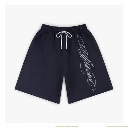 2026 Men's Shorts Streetwear American Retro Mens Hip Hop Graffiti Letter Baggy Sports Jogging Summer Casual Basketball Shorts